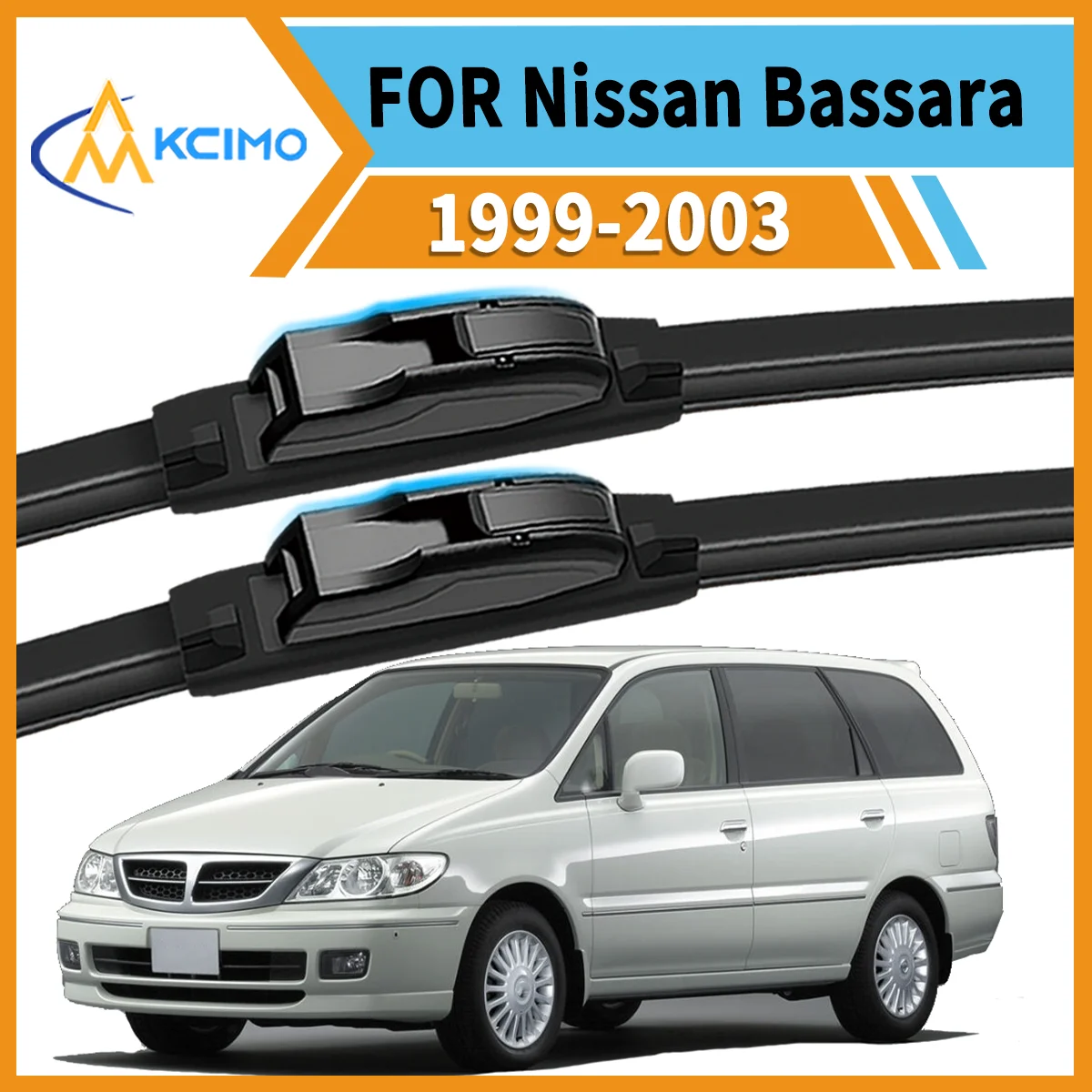 Drive Confidently 2PCS Premium Wiper Blades For Nissan Bassara JU30 1999–2003 All-Season Clarity Strong Frame Smooth Wipe
Drive Confidently 2PCS Premium Wiper Blades For Nissan Bassara JU30 1999–2003 All-Season Clarity Strong Frame Smooth Wipe
