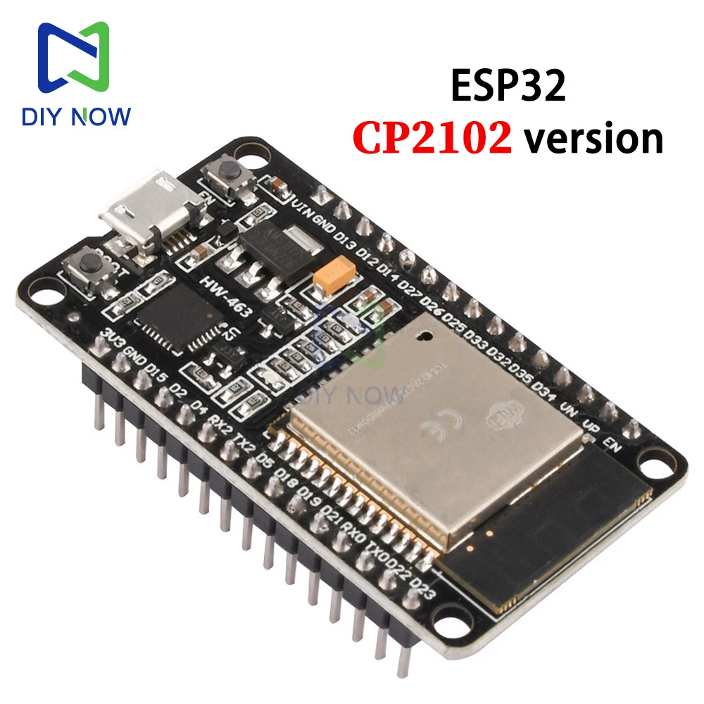 ESP32 Development Board CP2102 WiFi + Bluetooth Microcontroller Dual Cores ESP-32 Board NodeMCU-ESP32 ESP32 DEVKITV1
ESP32 Development Board CP2102 WiFi + Bluetooth Microcontroller Dual Cores ESP-32 Board NodeMCU-ESP32 ESP32 DEVKITV1