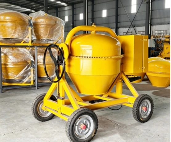 Portable Concrete Mixer, 4-Wheel Cement Mixer
Portable Concrete Mixer, 4-Wheel Cement Mixer