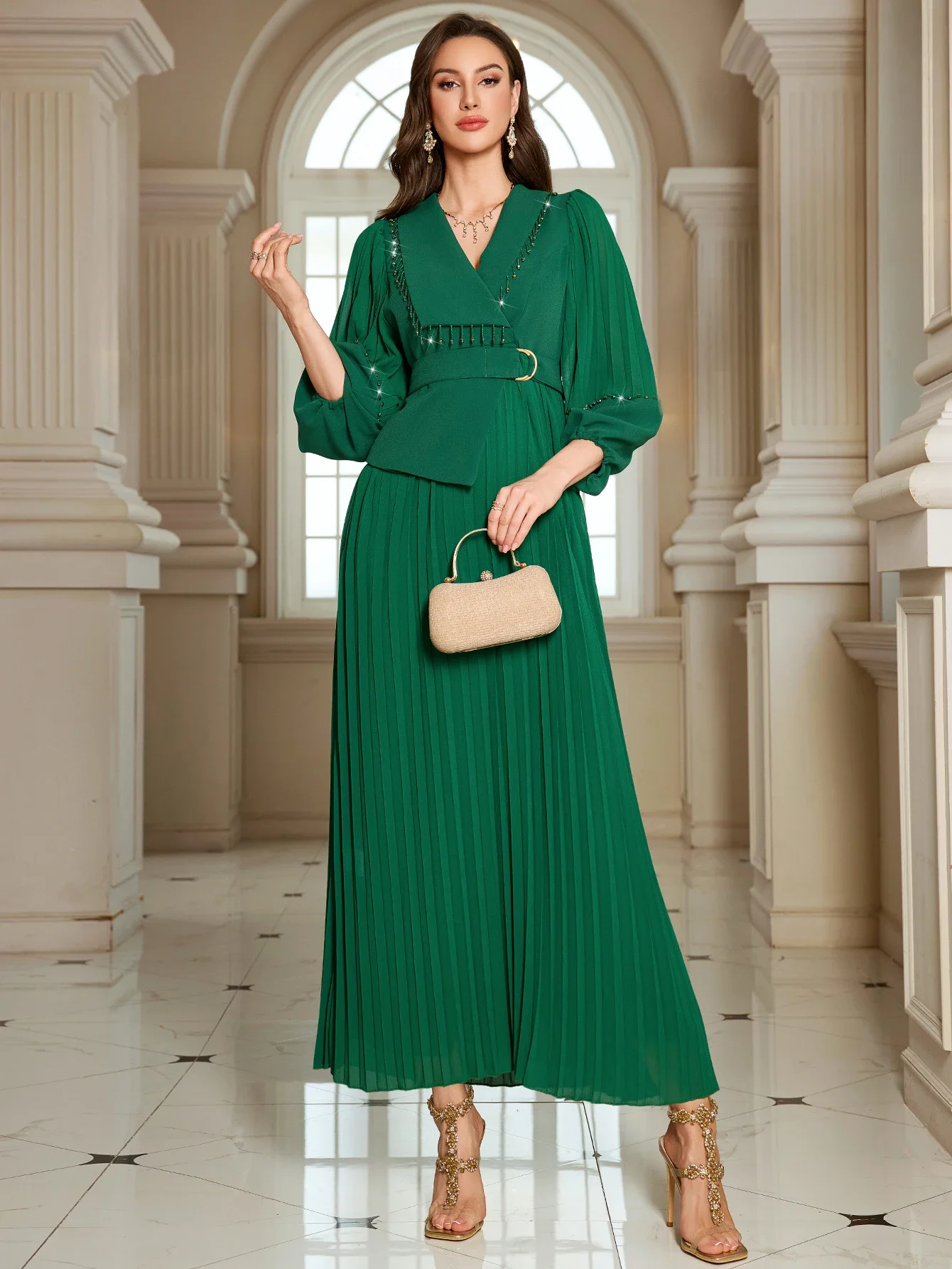 Muslim Woman Dresses Pleated Tassel Abayas Dubai Kaftan Eid Robe Femme Musulmane Islam Jalabiya Turkey Caftan Vestidos Abbayas
Muslim Woman Dresses Pleated Tassel Abayas Dubai Kaftan Eid Robe Femme Musulmane Islam Jalabiya Turkey Caftan Vestidos Abbayas