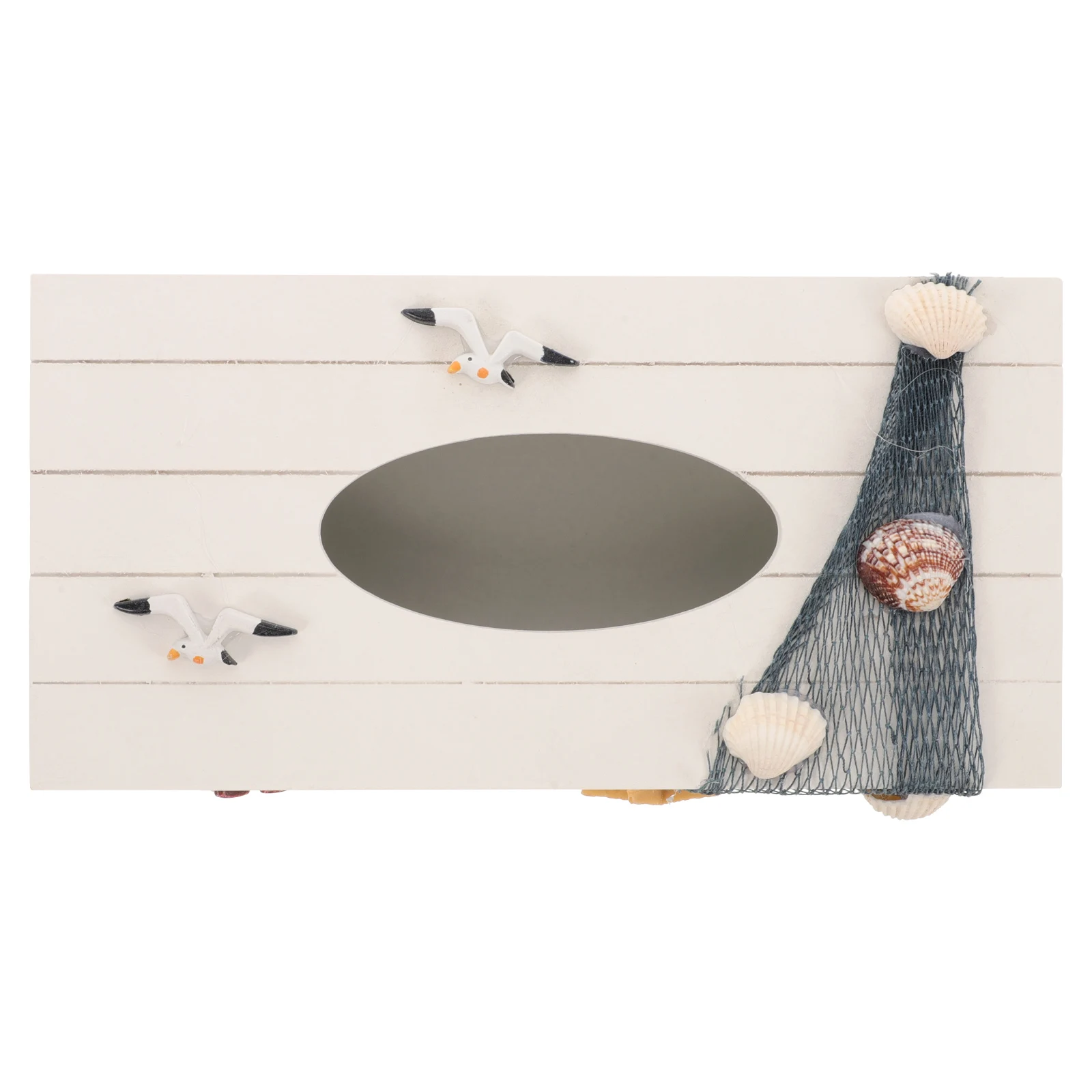 Mediterranean Wooden Tissue Box Nautical Design Decorative Tissue Holder Cover for Home Cafe Restaurant Coastal Beach Decor
Mediterranean Wooden Tissue Box Nautical Design Decorative Tissue Holder Cover for Home Cafe Restaurant Coastal Beach Decor