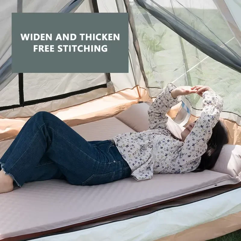 5cm Thick Portable Inflatable Mattress Double Person Quick Inflation Polyester Pongee Soft Elastic Camping Pad Modern Design
5cm Thick Portable Inflatable Mattress Double Person Quick Inflation Polyester Pongee Soft Elastic Camping Pad Modern Design