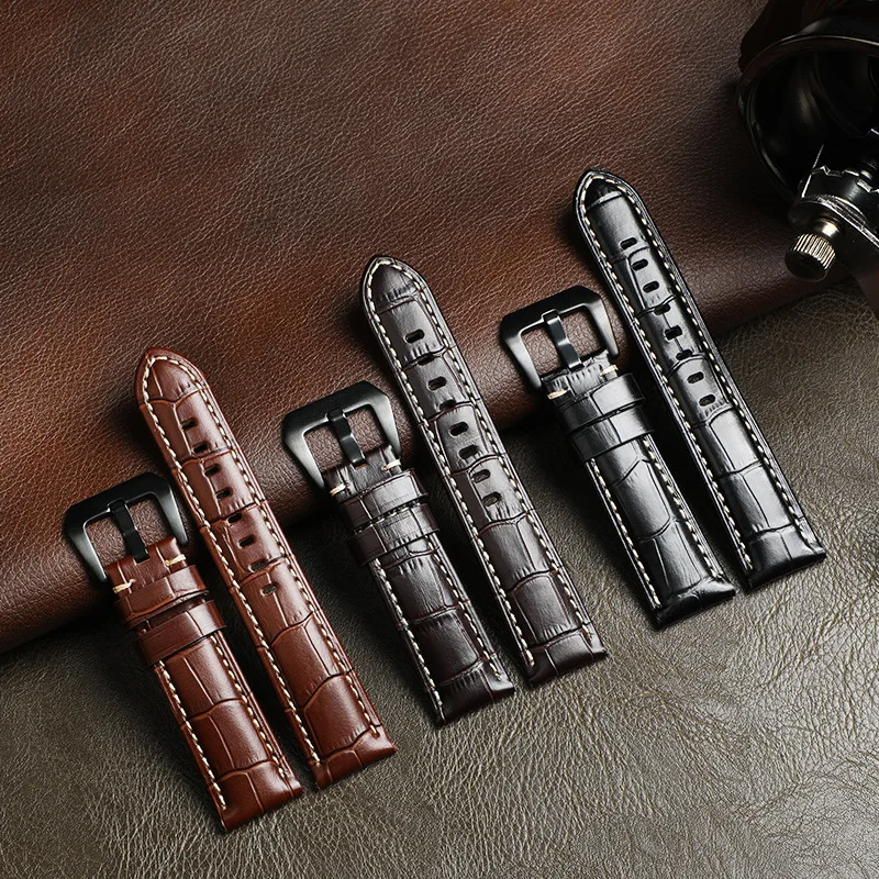 Panerai Genuine Leather Strap Bamboo Pattern Top Layer Cowhide Sports Watch Band22/24mmSoft watch strapcWholesale
Panerai Genuine Leather Strap Bamboo Pattern Top Layer Cowhide Sports Watch Band22/24mmSoft watch strapcWholesale