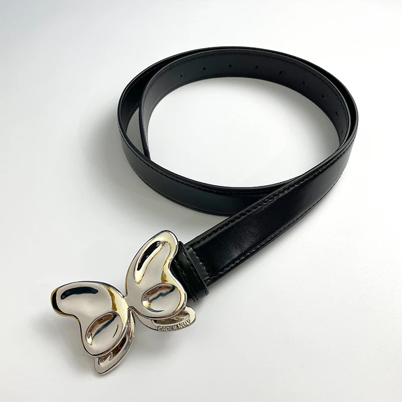 Women's Metal Butterfly Buckle Waist Belt Adjustable Vintage Strap Belt PU Leather Jeans Decorative Female Waistband Accessories
Women's Metal Butterfly Buckle Waist Belt Adjustable Vintage Strap Belt PU Leather Jeans Decorative Female Waistband Accessories