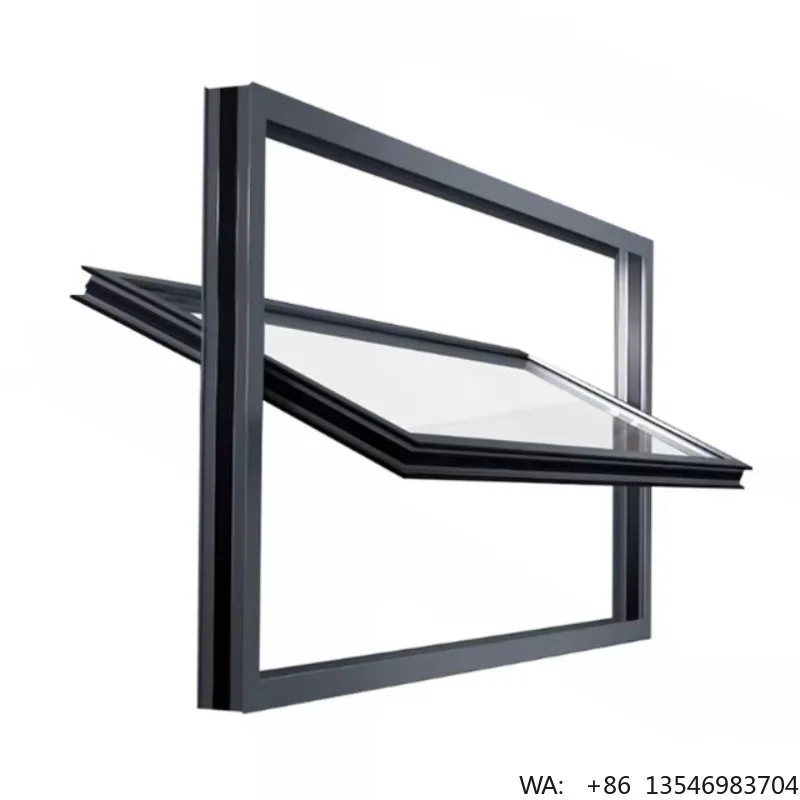 Modern Horizontal Pivot Window Aluminum Alloy Frame with Double Glazing for Villa
Modern Horizontal Pivot Window Aluminum Alloy Frame with Double Glazing for Villa