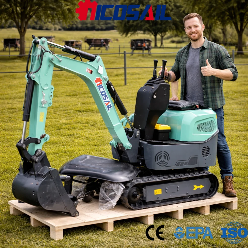 1.2 Ton Small Excavator Euro 5 CE Certified Compact Excavation for Heavy-Duty Construction Projects
1.2 Ton Small Excavator Euro 5 CE Certified Compact Excavation for Heavy-Duty Construction Projects