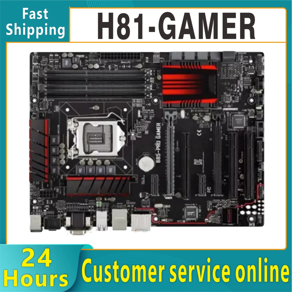 For H81-GAMER motherboard 16GB LGA 1150 DDR3 ATX, use motherboard 100% testing
For H81-GAMER motherboard 16GB LGA 1150 DDR3 ATX, use motherboard 100% testing