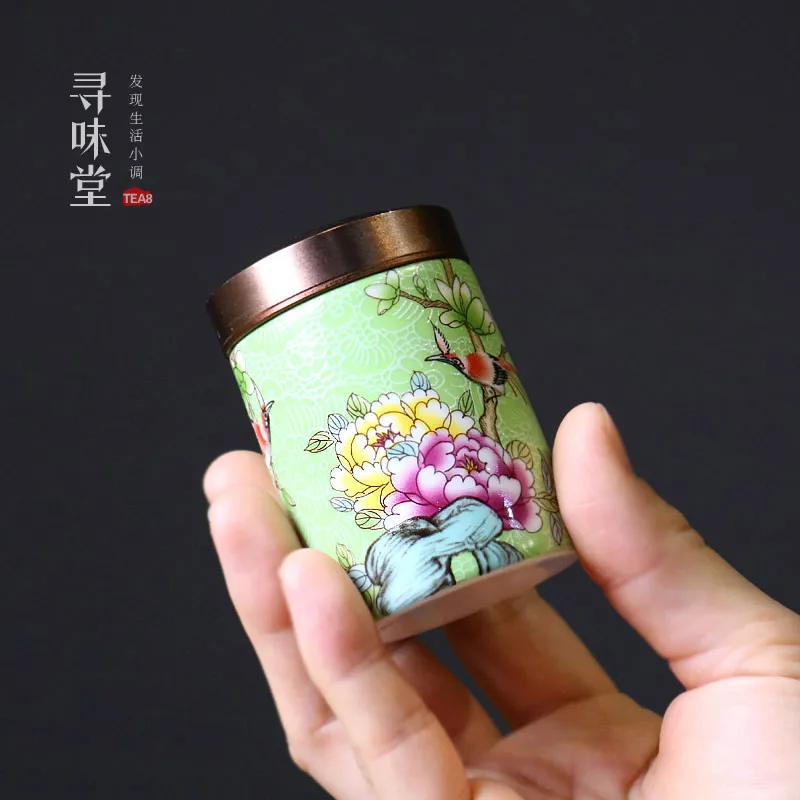 Stewed flower mini ceramic small pot | portable small tea antique flower and bird enamel sealed pot small medicine
Stewed flower mini ceramic small pot | portable small tea antique flower and bird enamel sealed pot small medicine