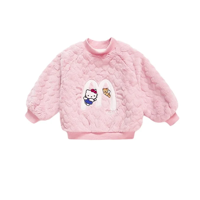 Autumn Winter Hello Kitty Anime Kawaii Sanrio Long Sleeve Hoodie Cute Cartoon Popular Woolen Sweatshirts Clothes Gifts
Autumn Winter Hello Kitty Anime Kawaii Sanrio Long Sleeve Hoodie Cute Cartoon Popular Woolen Sweatshirts Clothes Gifts