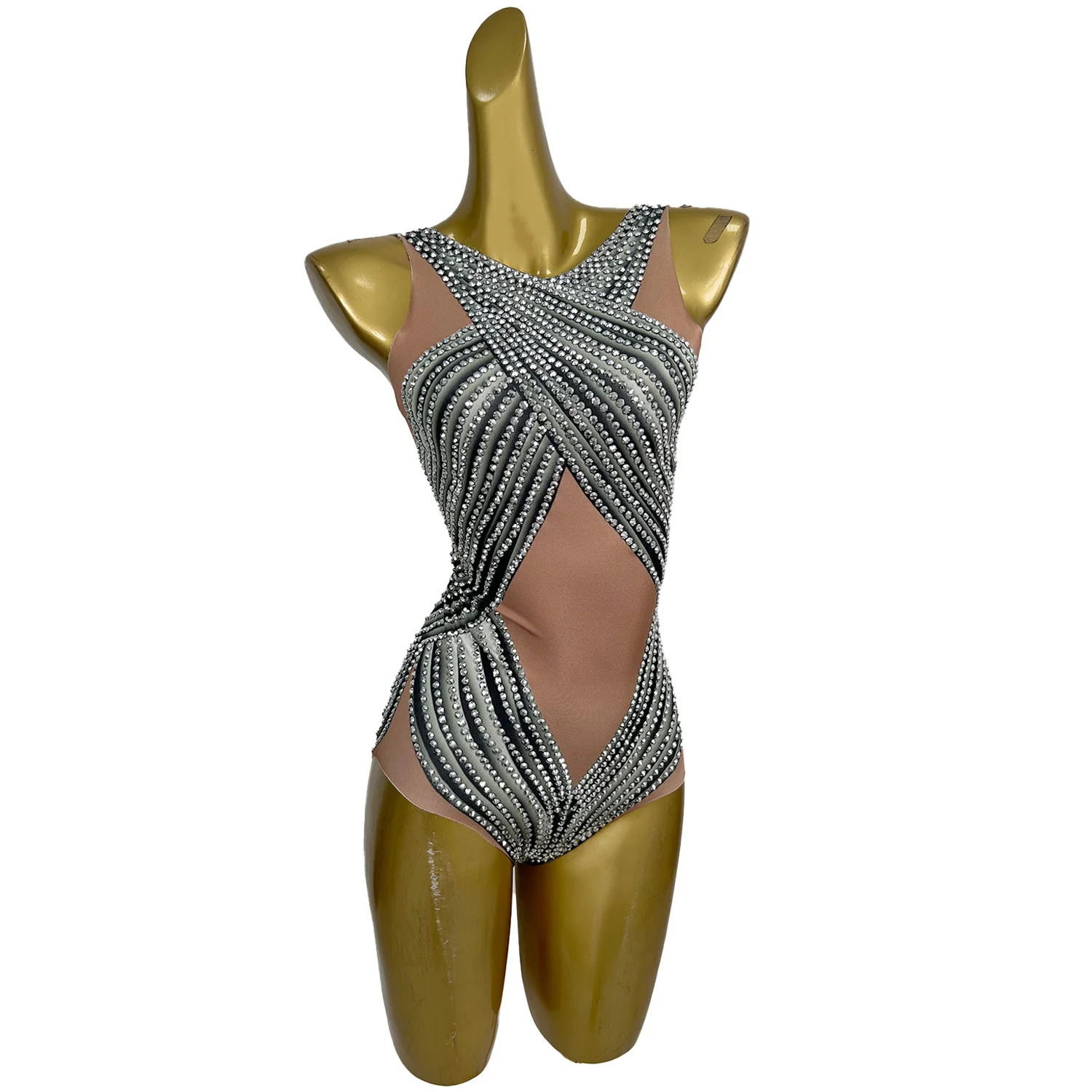 Fashion Beach Jumpsuit Shorts Shiny Willow Nail Tight Shorts Pole Dance Acrobatics Performance Nightclub Club Party Dress haidai
Fashion Beach Jumpsuit Shorts Shiny Willow Nail Tight Shorts Pole Dance Acrobatics Performance Nightclub Club Party Dress haidai