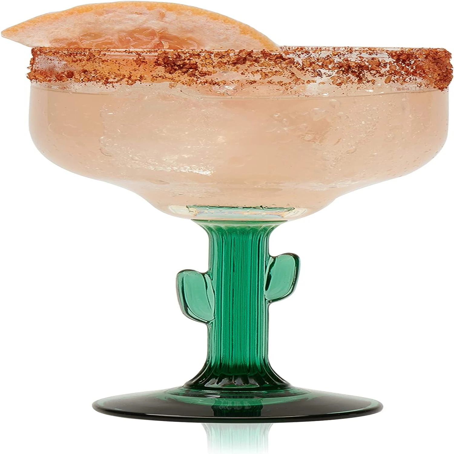 1pc Green Stemmed Cactus Margarita Glasses, Lead-Free Glassware, 16 oz Capacity
1pc Green Stemmed Cactus Margarita Glasses, Lead-Free Glassware, 16 oz Capacity