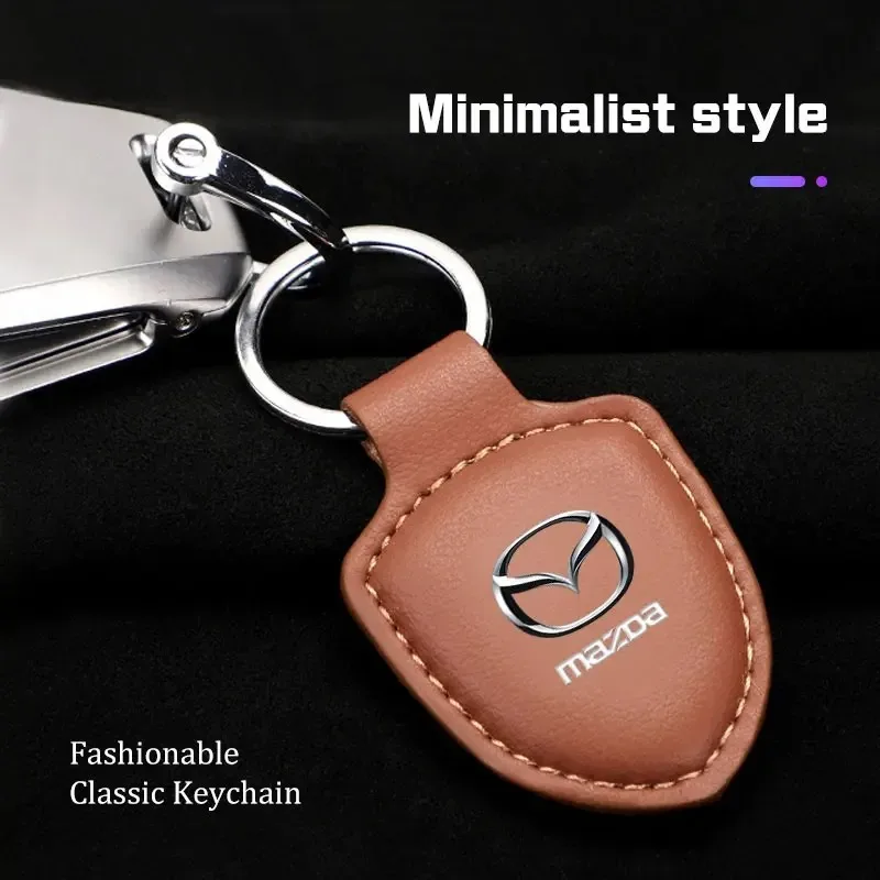 New Leather Car Keychain For Mazda 2 3 5 6 Atenza Axela Demio CX3 CX-5 CX5 CX7 CX8 MP MS RX8 For Man Women Keyring Pendant Gift
New Leather Car Keychain For Mazda 2 3 5 6 Atenza Axela Demio CX3 CX-5 CX5 CX7 CX8 MP MS RX8 For Man Women Keyring Pendant Gift