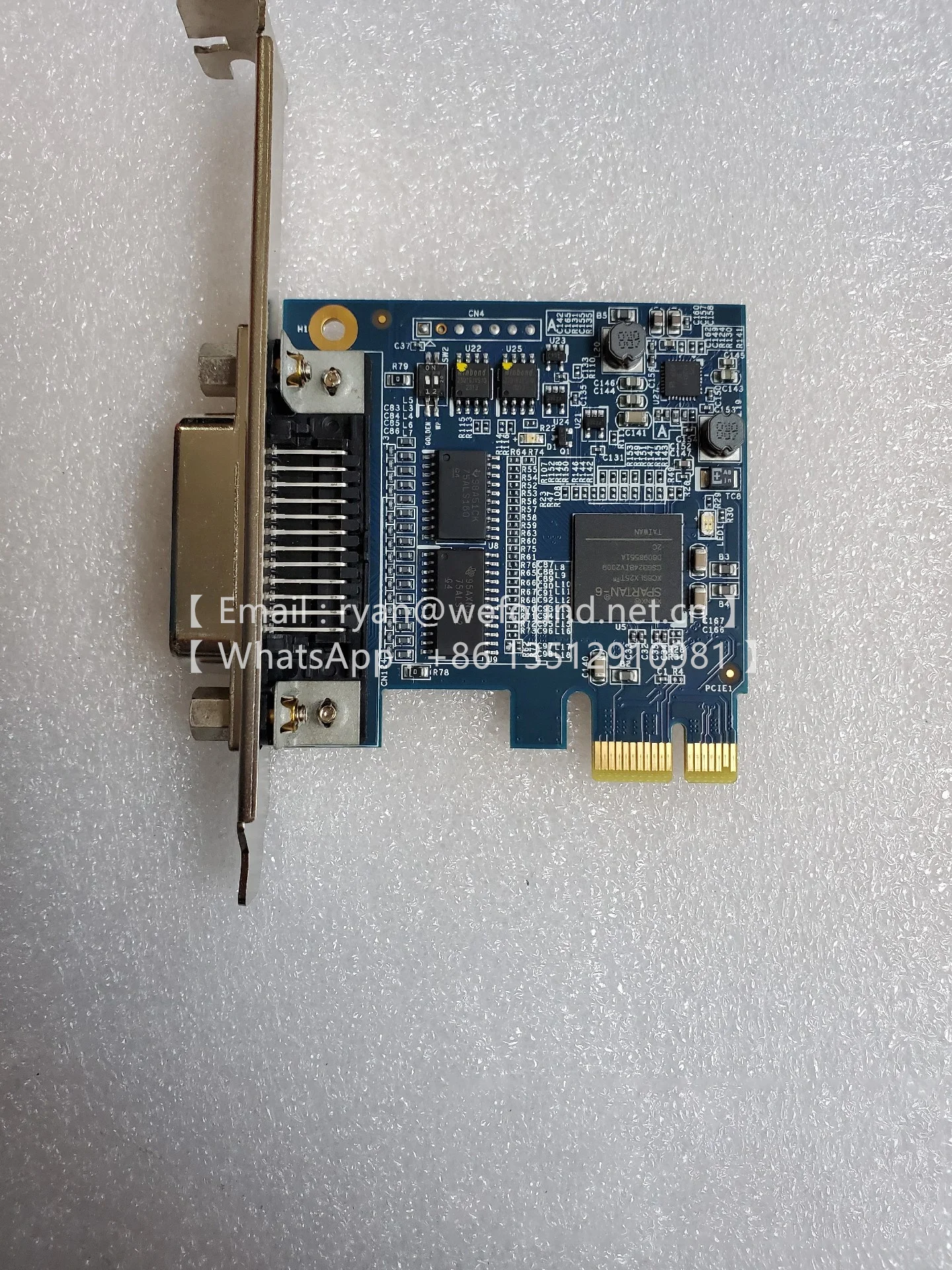 LPCIe-3488A Низкопрофильный высокопроизводительный интерфейс IEEE488 GPIB для шины PCIe
LPCIe-3488A Низкопрофильный высокопроизводительный интерфейс IEEE488 GPIB для шины PCIe