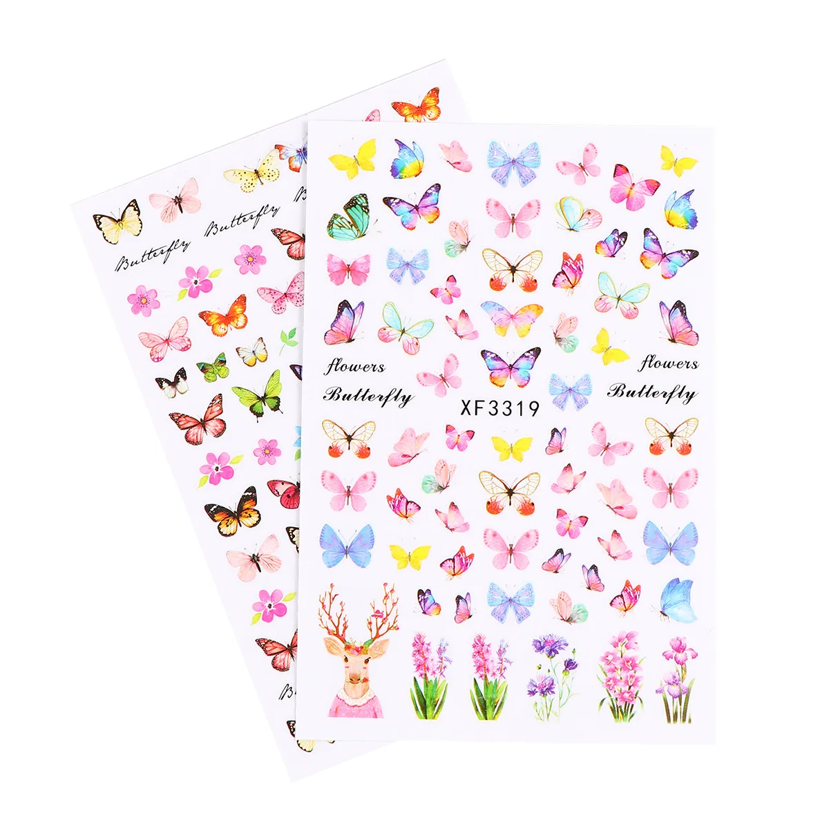 8 Sheets Decals and Stickers for Nails Decorative Fingernail Art Manicure Funny
8 Sheets Decals and Stickers for Nails Decorative Fingernail Art Manicure Funny