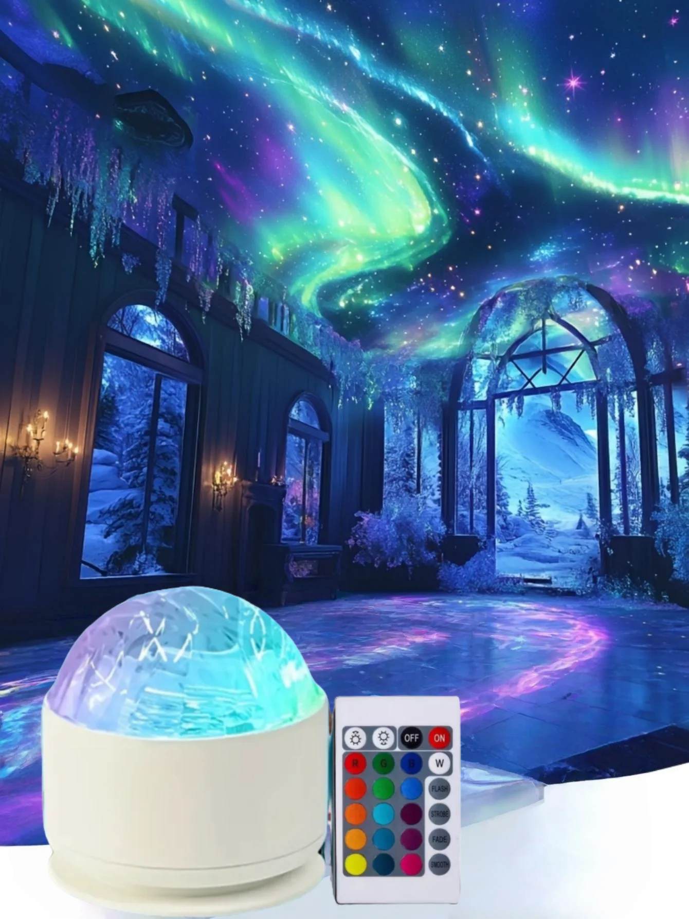 1 шт., светодиодный проектор Northern Lights, USB-пульт дистанционного управления, RGB с регулируемой яркостью для спальни, свадебный декор на день Святого Валентина
1 шт., светодиодный проектор Northern Lights, USB-пульт дистанционного управления, RGB с регулируемой яркостью для спальни, свадебный декор на день Святого Валентина