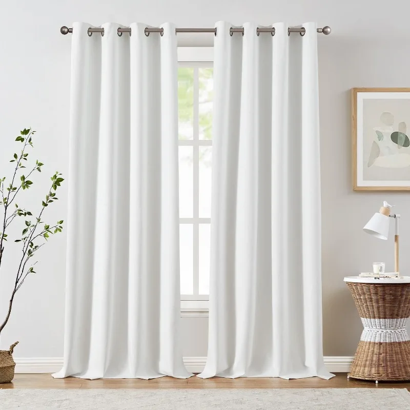 100% Blackout Curtains for Bedroom, 96 Inch Length Linen Textured Drapes for Living Room
100% Blackout Curtains for Bedroom, 96 Inch Length Linen Textured Drapes for Living Room