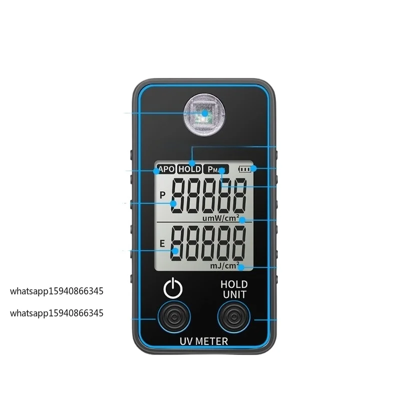 High Precision UV Tester Illuminance Meter Irradiance Meter
High Precision UV Tester Illuminance Meter Irradiance Meter