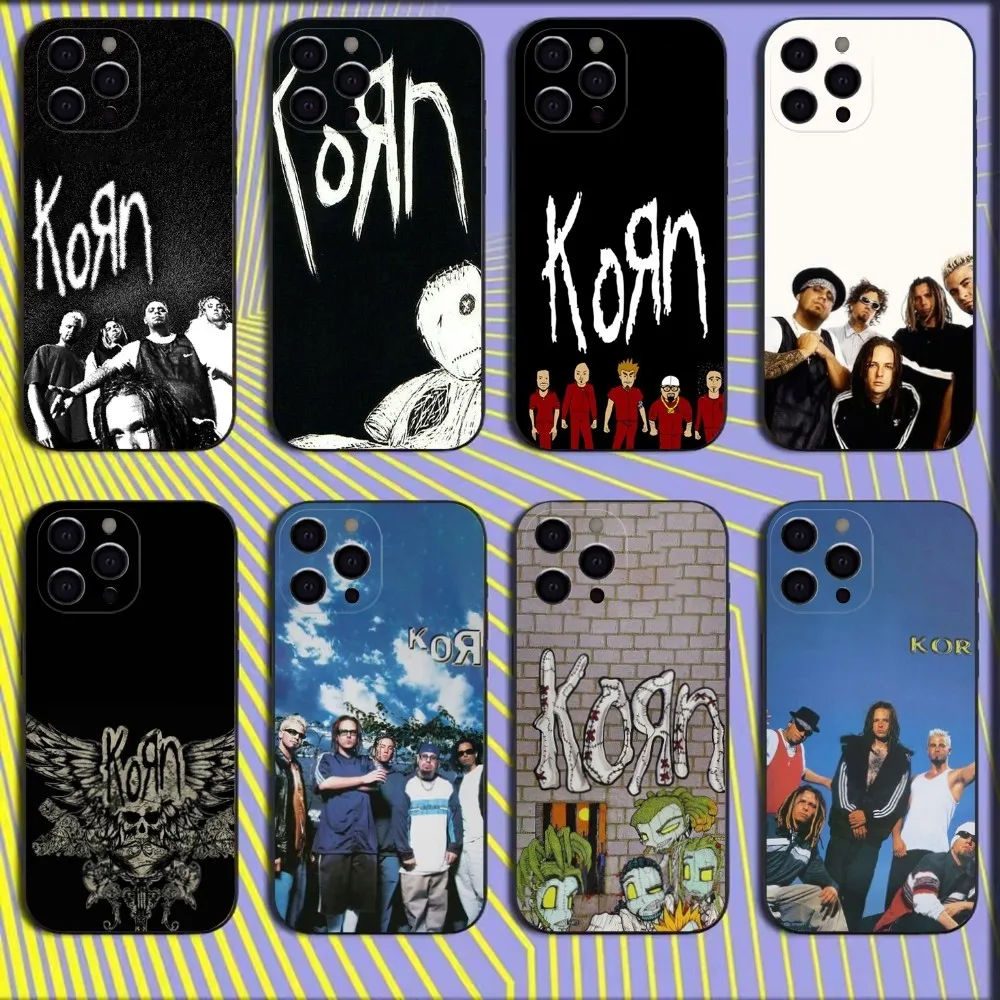 K-Korn Rock Band Phone Case For iPhone 16,15,14,13,12,11,Mini,Pro,SE,MAX White Matte Shockproof Cover
K-Korn Rock Band Phone Case For iPhone 16,15,14,13,12,11,Mini,Pro,SE,MAX White Matte Shockproof Cover
