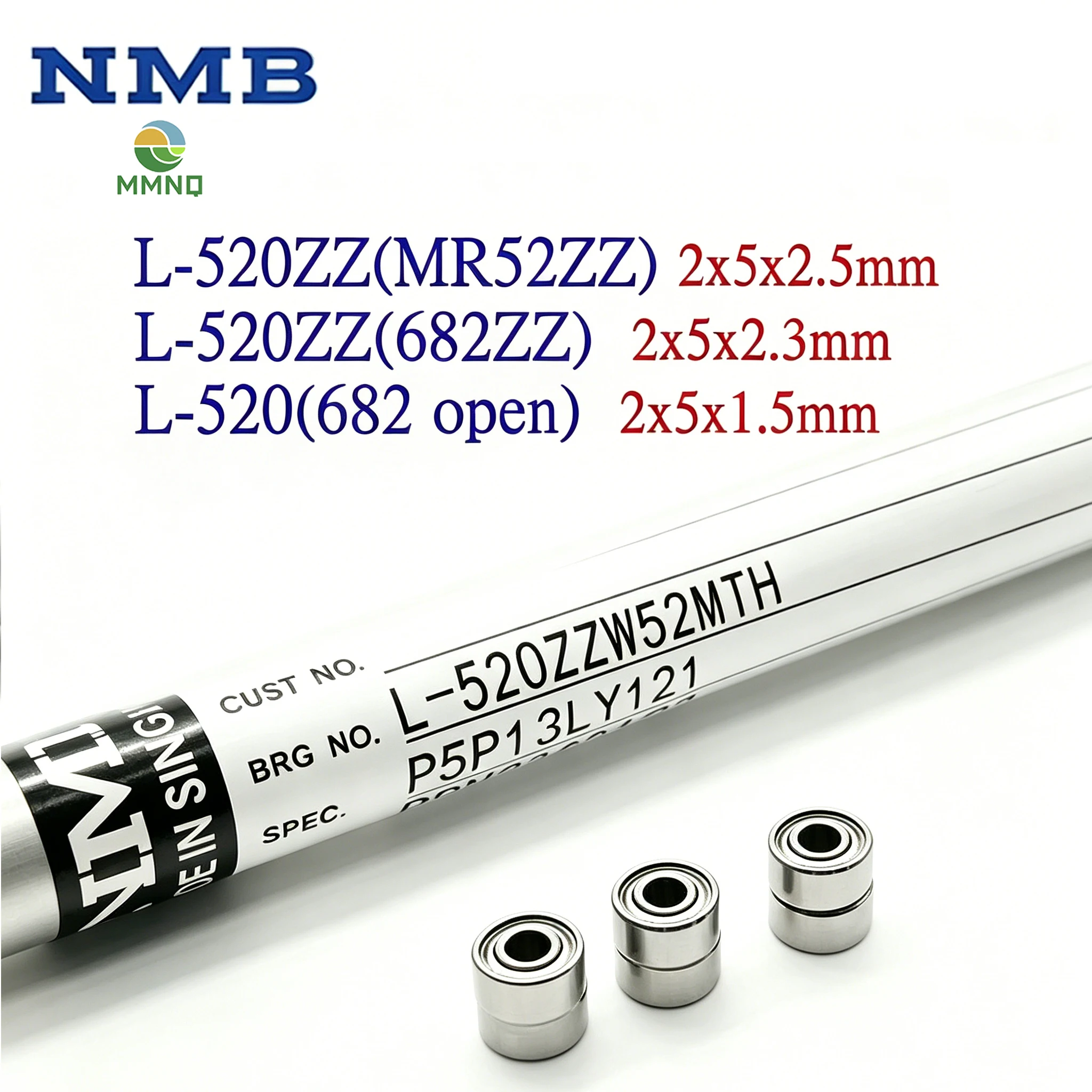 20pcs/50pcs/100PCS 682ZZ 682 Open Deep Groove Bearing 2x5x2.3mm NMB L-520ZZ MR52ZZ ABEC-5 Precision Micro Bearing
20pcs/50pcs/100PCS 682ZZ 682 Open Deep Groove Bearing 2x5x2.3mm NMB L-520ZZ MR52ZZ ABEC-5 Precision Micro Bearing