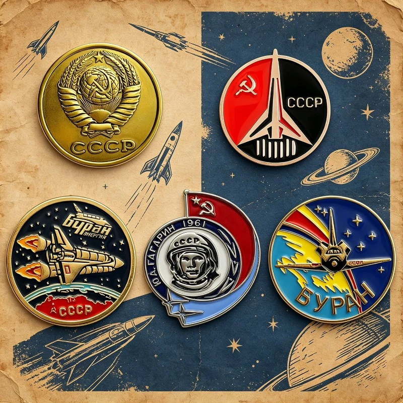 New Fashion Buran Space Shuttle Pin Badge Alloy Brooch for Backpack DIY Bags Shoes Hat Scarf T-shirt Jeans Decoration
New Fashion Buran Space Shuttle Pin Badge Alloy Brooch for Backpack DIY Bags Shoes Hat Scarf T-shirt Jeans Decoration