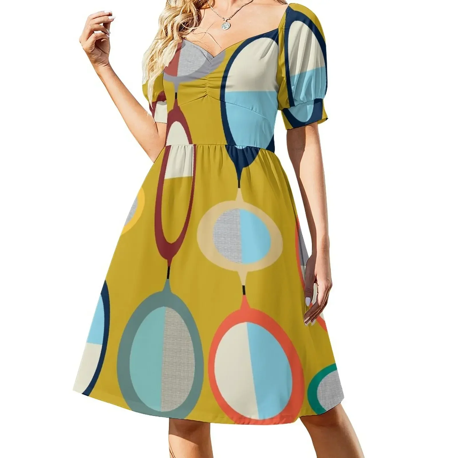 Mid-Century Modern #3 Short-Sleeved Dress women long dresses Womens dresses Elegant gowns birthday dress Dress
Mid-Century Modern #3 Short-Sleeved Dress women long dresses Womens dresses Elegant gowns birthday dress Dress