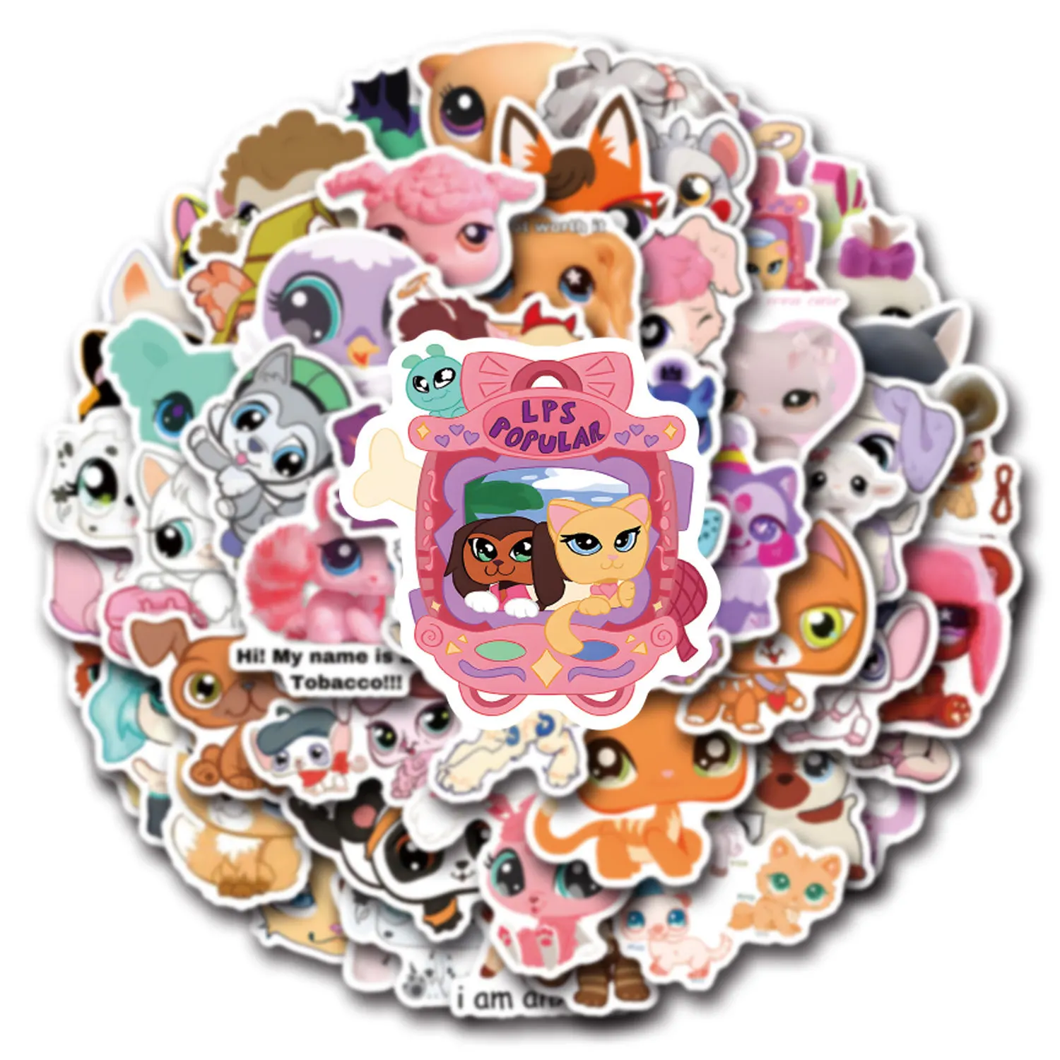 55/110PCS Littlest Pet Shop Stickers Game Stciekr For Luggage Laptop Phone Guitar Wardrobe Water Bottle Skateboard Kids Toys
55/110PCS Littlest Pet Shop Stickers Game Stciekr For Luggage Laptop Phone Guitar Wardrobe Water Bottle Skateboard Kids Toys