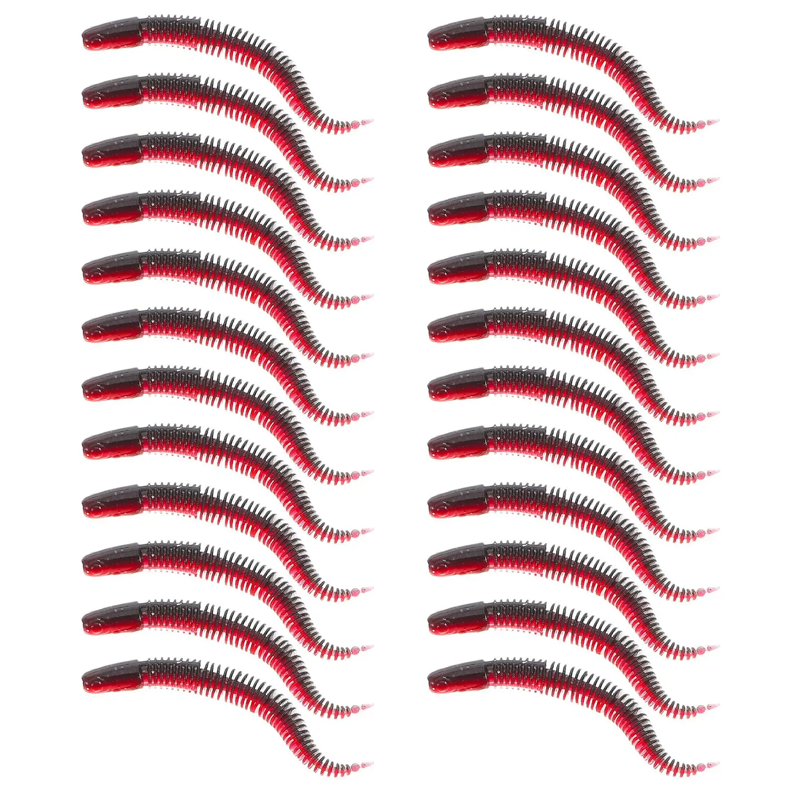 30 Pcs Fishing Soft PVC Realistic Worm Shape Floating Action Bass Fishing Bait Lifelike Design Artificial
30 Pcs Fishing Soft PVC Realistic Worm Shape Floating Action Bass Fishing Bait Lifelike Design Artificial