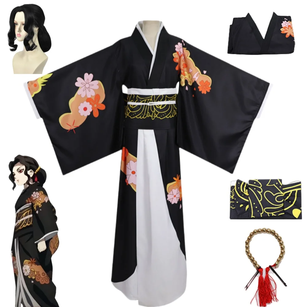 Anime Demon Slayer Kibutsuji Muzan Cospaly Costume Halloween Comic Con Cosplay for Women Set with Wig Anime Character Code Cai
Anime Demon Slayer Kibutsuji Muzan Cospaly Costume Halloween Comic Con Cosplay for Women Set with Wig Anime Character Code Cai
