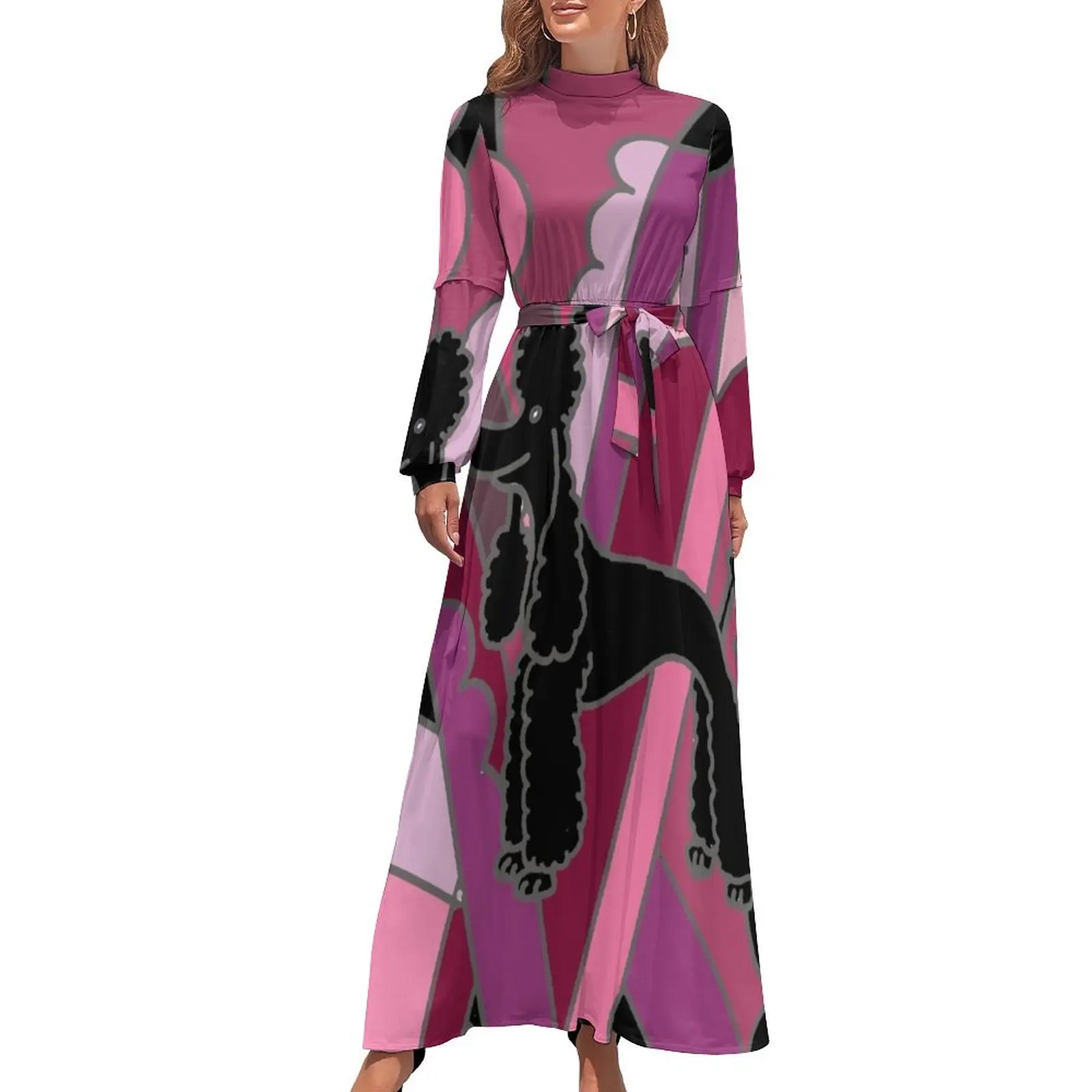 Cool Funky Black Poodle Abstract Art Long Dress women's summer jumpsuit dresses for women 2024
Cool Funky Black Poodle Abstract Art Long Dress women's summer jumpsuit dresses for women 2024