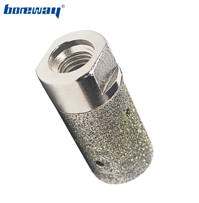 Boreway 1Inch Electroplated Diamond Drum Wheel D25*40T Zero Tolerance Grinding Wheel M14 For Polishing Granite Marble Sink Hole
Boreway 1Inch Electroplated Diamond Drum Wheel D25*40T Zero Tolerance Grinding Wheel M14 For Polishing Granite Marble Sink Hole