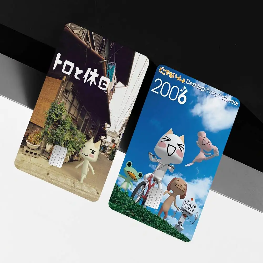 Набор из 4 наклеек Inoue Toro CUTE Cat Anime Cartoon с рисунком медведя для больших кредитных и дебетовых карт (передняя сторона)
Набор из 4 наклеек Inoue Toro CUTE Cat Anime Cartoon с рисунком медведя для больших кредитных и дебетовых карт (передняя сторона)