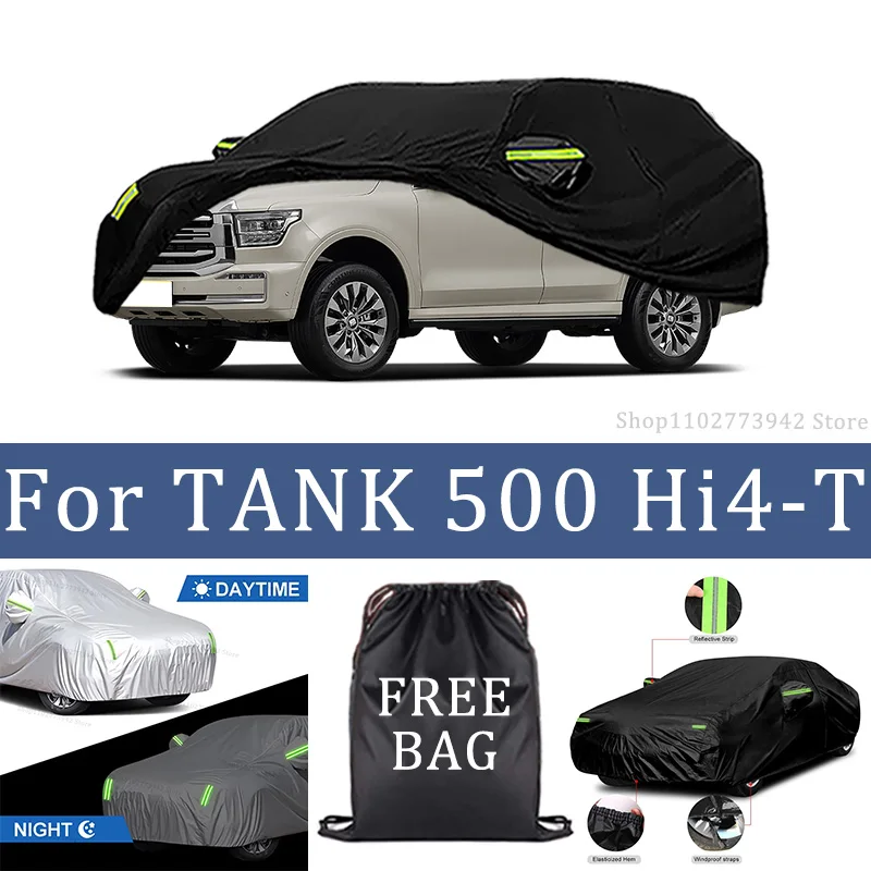 For TANK 500 Hi4-T Car Cover Car Waterproof All Weather Automobiles Full Exterior Covers - Sun-proof Outdoor Anti scratch
For TANK 500 Hi4-T Car Cover Car Waterproof All Weather Automobiles Full Exterior Covers - Sun-proof Outdoor Anti scratch
