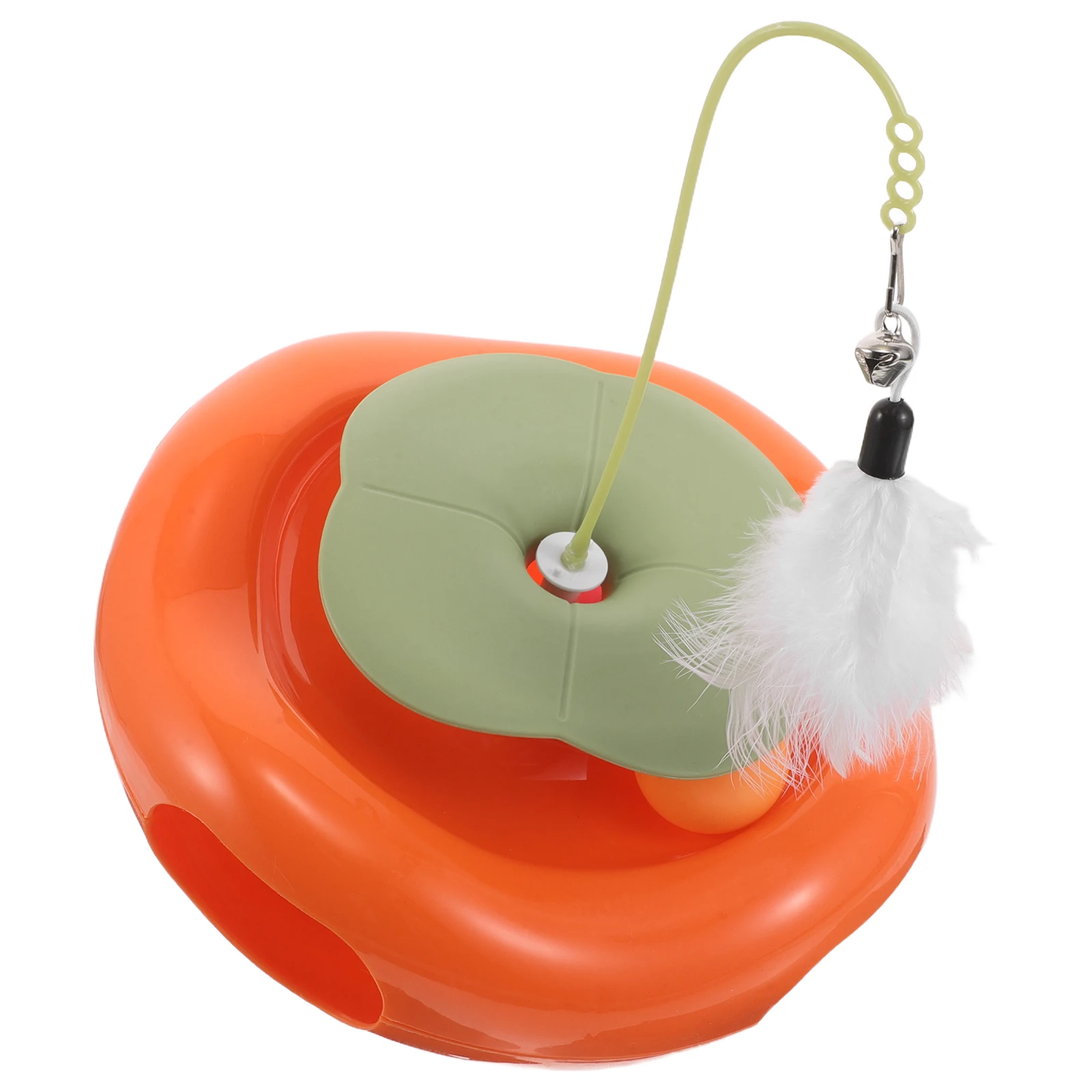 Interactive Cat Puzzle Box Spinning Track for Indoor Cats Teaser Exercise Self Play Cat Ball Track Plumage Teasing
Interactive Cat Puzzle Box Spinning Track for Indoor Cats Teaser Exercise Self Play Cat Ball Track Plumage Teasing