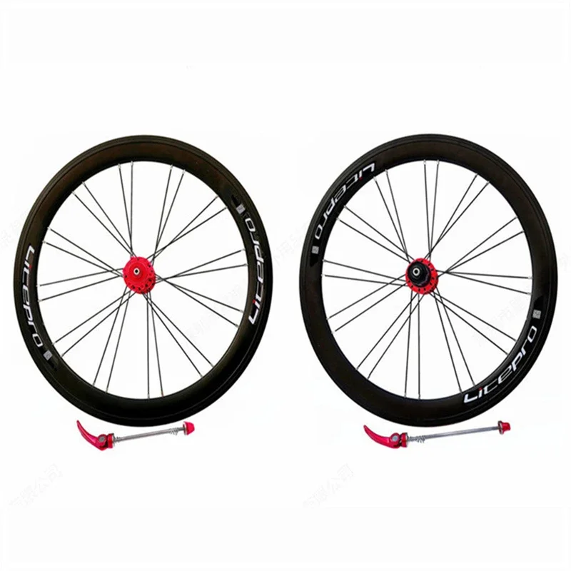 LITEPRO Folding Bike 451 Disc Brake High Ring Wheel Set EIEIO P8 Modified 20 Inch Shift Speed Wheelset Bicycle Parts
LITEPRO Folding Bike 451 Disc Brake High Ring Wheel Set EIEIO P8 Modified 20 Inch Shift Speed Wheelset Bicycle Parts