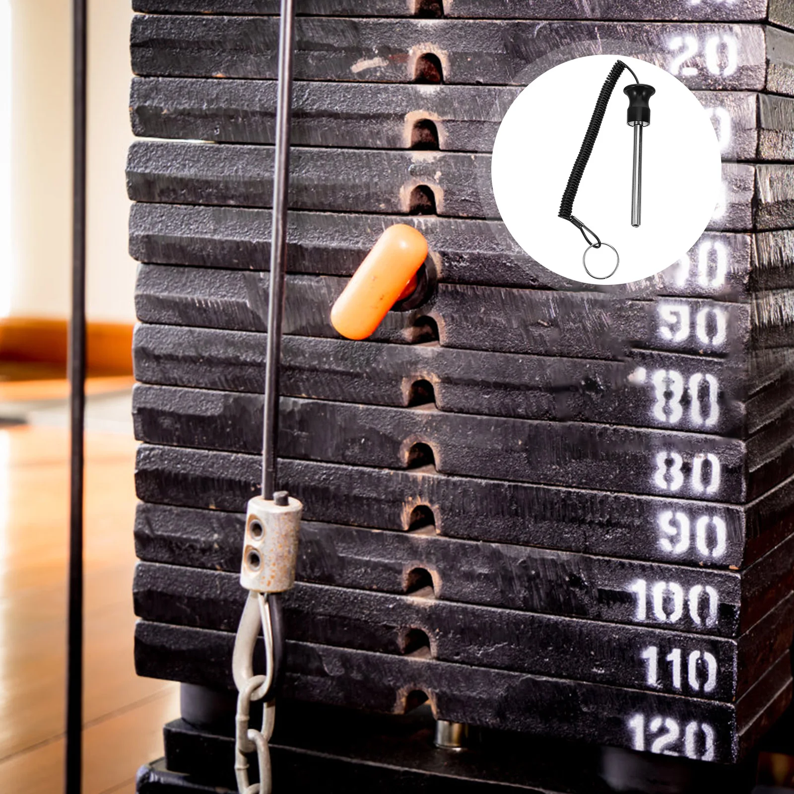 Weight Plate Latch Stack Loading Pin Supplies Holder Bracket Pulley Cable Machine Attachment Storage Gym Equipment
Weight Plate Latch Stack Loading Pin Supplies Holder Bracket Pulley Cable Machine Attachment Storage Gym Equipment