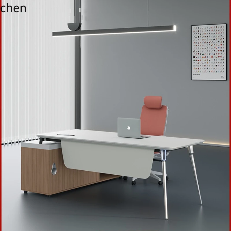 HTTE0-level supervisor desk manager desk and chair combination simple light luxury single office furniture large desk
HTTE0-level supervisor desk manager desk and chair combination simple light luxury single office furniture large desk