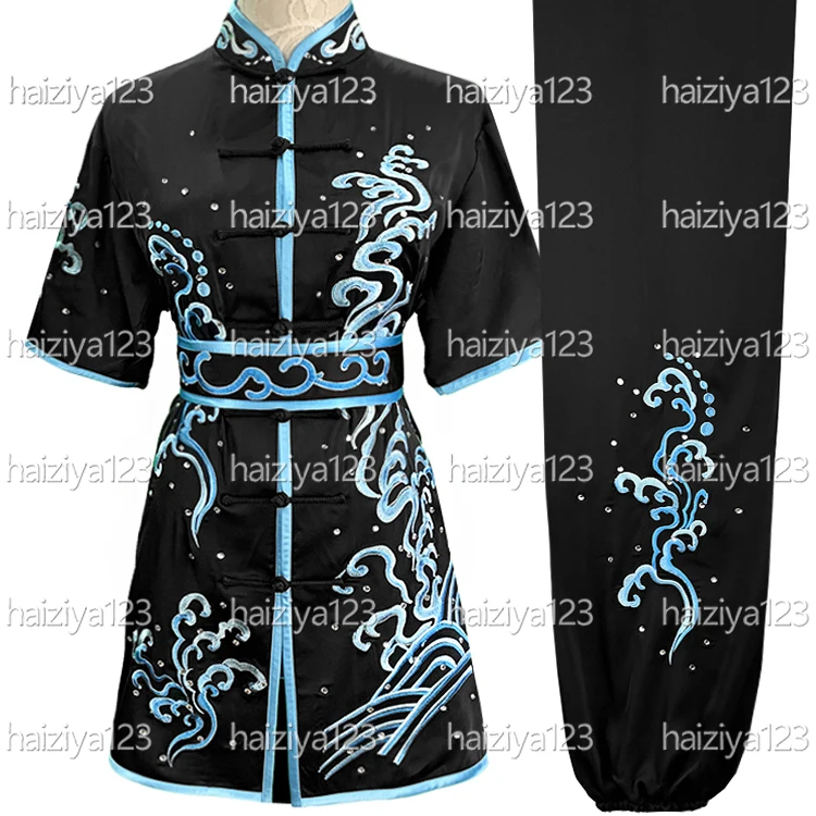 Embroidered clouds Wushu uniform Kungfu clothes Martial arts garment Taolu Changquan suit for men women adults girl boy kids
Embroidered clouds Wushu uniform Kungfu clothes Martial arts garment Taolu Changquan suit for men women adults girl boy kids