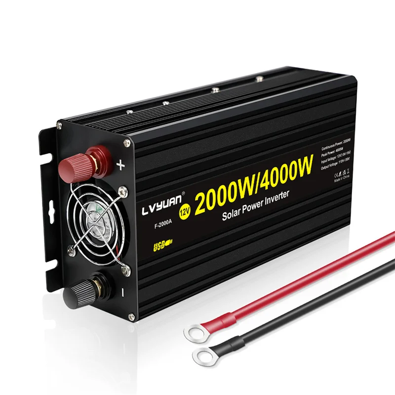 4000w Power Solar Inverter 12v To 120v Inversor De Corriente 12v 110v 2000w Converter 2000w 24v
4000w Power Solar Inverter 12v To 120v Inversor De Corriente 12v 110v 2000w Converter 2000w 24v