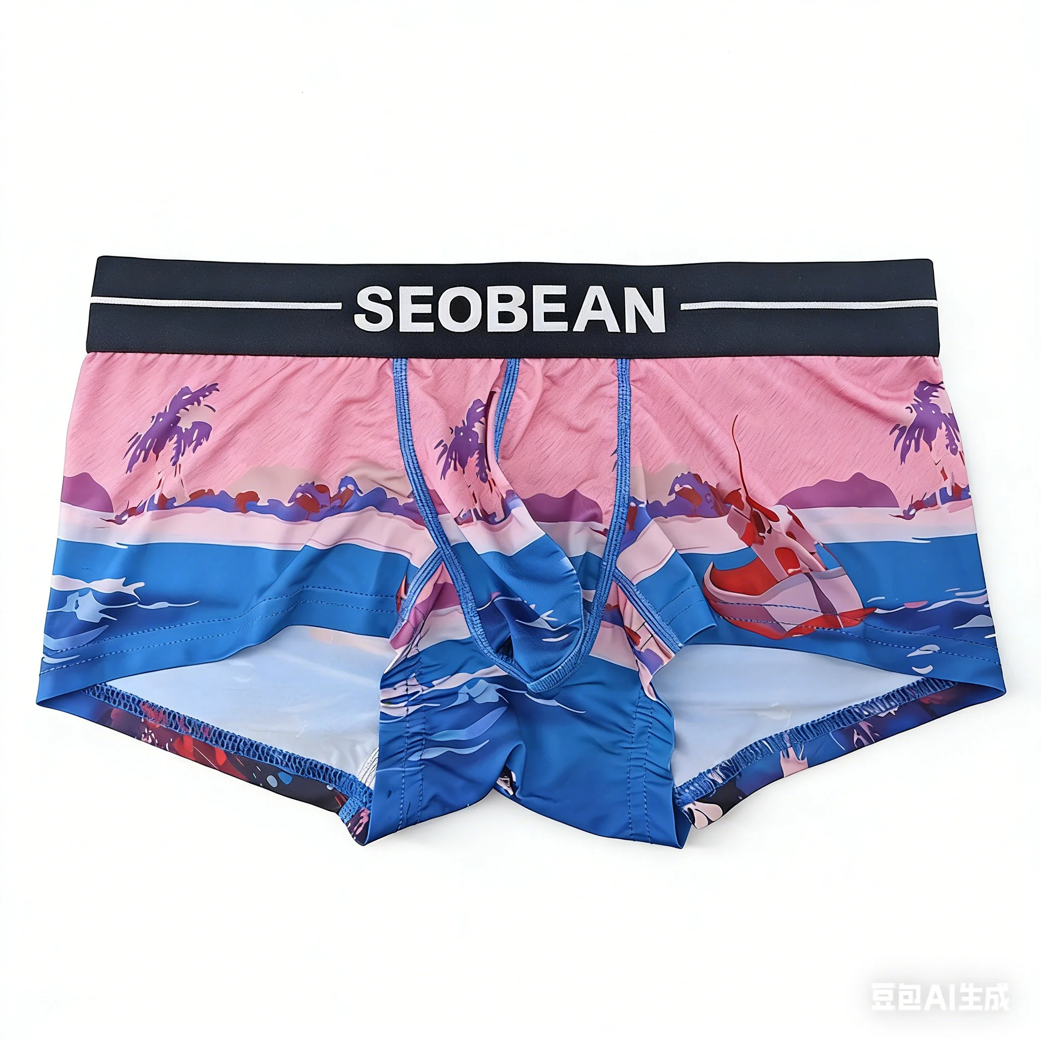 Printed Bulge Boxer Briefsf for Men Sexy U Convex Pouch Boxy Underwear Soft Cozy Elastic Waistband Elastic Daily Wear Underpants
Printed Bulge Boxer Briefsf for Men Sexy U Convex Pouch Boxy Underwear Soft Cozy Elastic Waistband Elastic Daily Wear Underpants