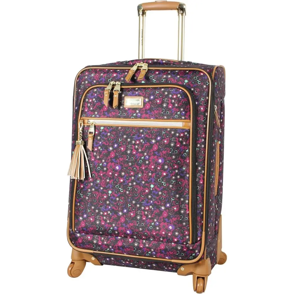 Expandable 24 Inch Lightweight Suitcase with 4-Wheel Spinners and Durable Checked Design
Expandable 24 Inch Lightweight Suitcase with 4-Wheel Spinners and Durable Checked Design