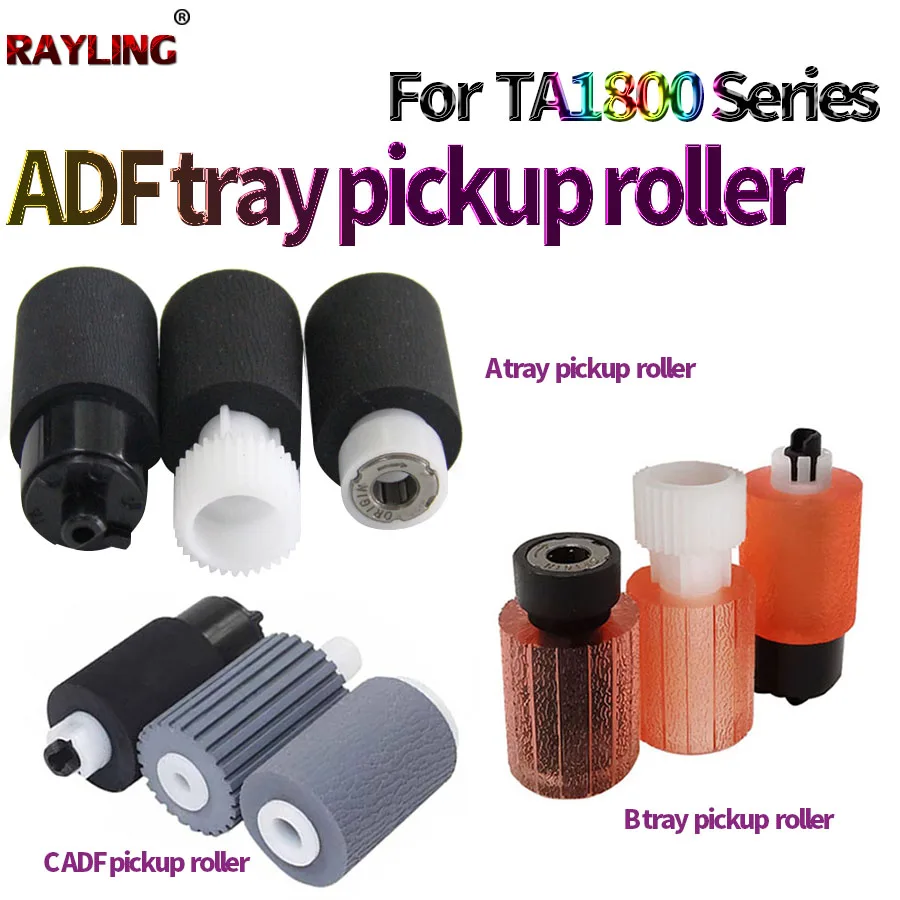 ADF Document feeder Paper Pickup Roller For Kyocera TASKalfa 1800 1801 2200 2201 2010 2011 2210 2211 2020 2220 2320 2221 2321
ADF Document feeder Paper Pickup Roller For Kyocera TASKalfa 1800 1801 2200 2201 2010 2011 2210 2211 2020 2220 2320 2221 2321