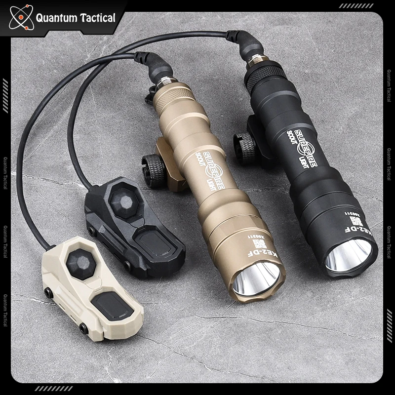 Tactical Surefir M600DF 1400Lumens Powerful Flashlight WADSN Airsoft M600 LED Hunting Spotlight With AXON Switch Fit 20mm Rail
Tactical Surefir M600DF 1400Lumens Powerful Flashlight WADSN Airsoft M600 LED Hunting Spotlight With AXON Switch Fit 20mm Rail