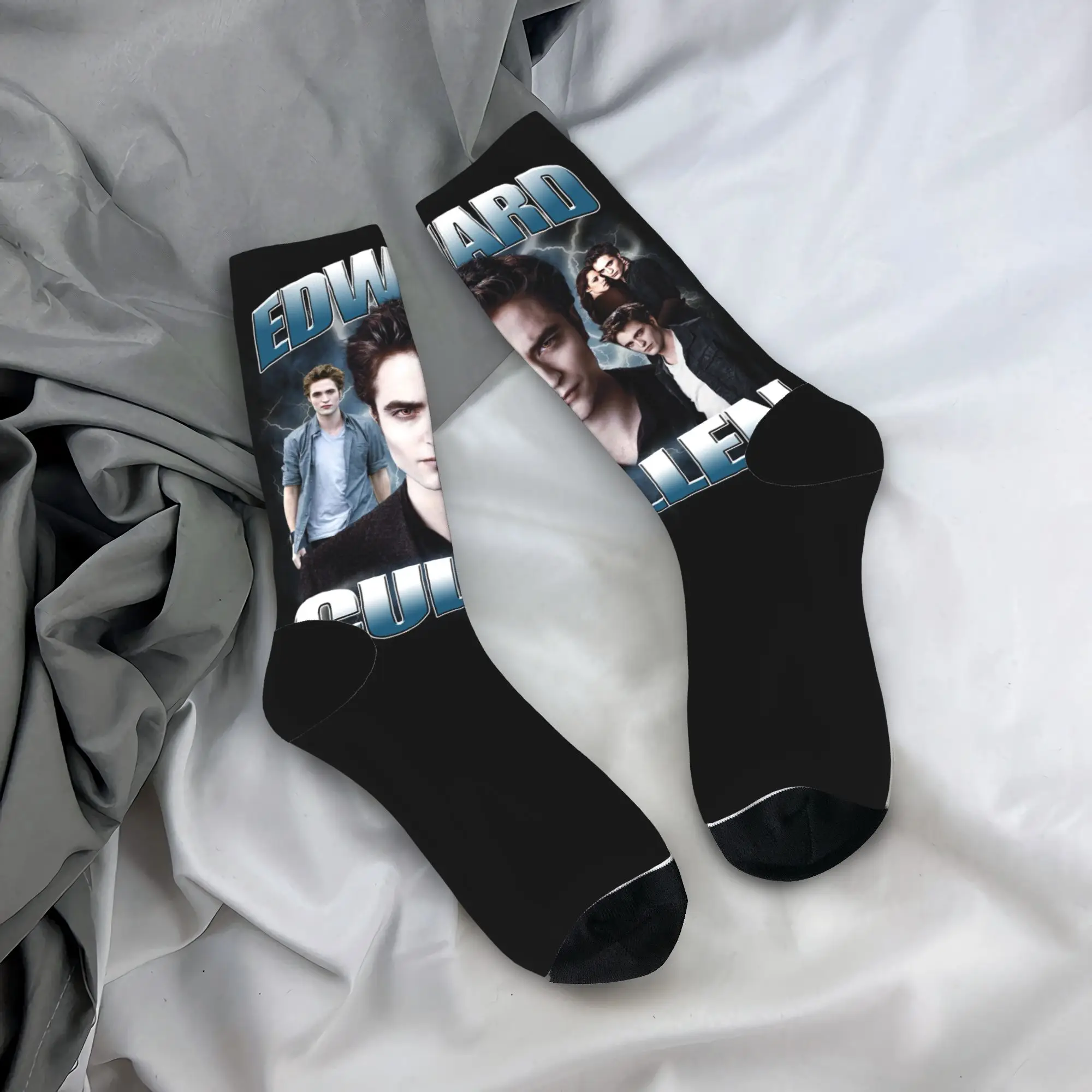 Happy Funny Men's Socks Harajuku Edward Cullen Twilight Sock Polyester High Quality Women's Sock Spring Summer Autumn Winter
Happy Funny Men's Socks Harajuku Edward Cullen Twilight Sock Polyester High Quality Women's Sock Spring Summer Autumn Winter