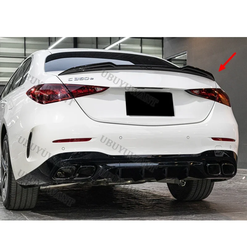 For Benz W206 C-Class 4DOOR C200 C260 X Style 2021-2023 Rear Trunk Lip Carbon Fiber Wing Spoiler Car Styling
For Benz W206 C-Class 4DOOR C200 C260 X Style 2021-2023 Rear Trunk Lip Carbon Fiber Wing Spoiler Car Styling
