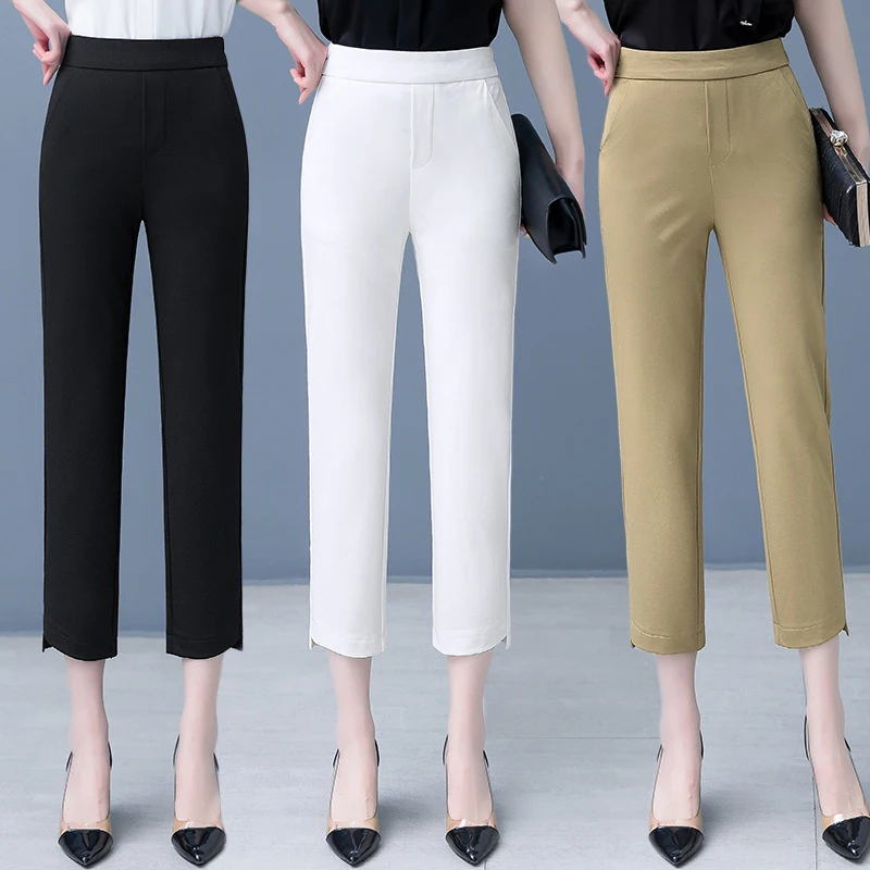 Укороченные брюки Slim-Fit: летние тонкие брюки-костюм, укороченные брюки с высокой талией, повседневные брюки-капри с эффектом стройности и драпировкой.
Укороченные брюки Slim-Fit: летние тонкие брюки-костюм, укороченные брюки с высокой талией, повседневные брюки-капри с эффектом стройности и драпировкой.