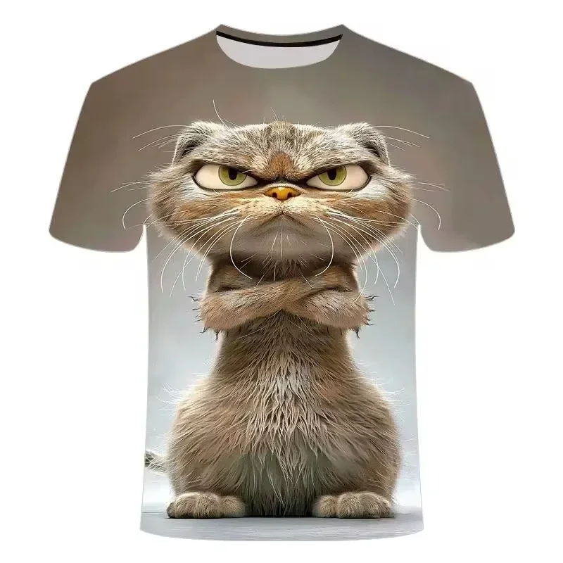 Men'T-Shirt Personality Funny 3D Cat Animal Printed T Shirts Summer Loose Short Sleeved Tops Casual Round Neck Oversized Tees
Men'T-Shirt Personality Funny 3D Cat Animal Printed T Shirts Summer Loose Short Sleeved Tops Casual Round Neck Oversized Tees