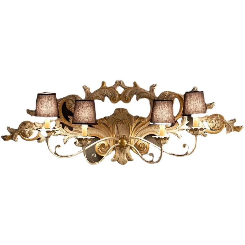 Jewellery Top Creative Design Midcentury Baroque/Rococo Brass LED Wall Lamp
Jewellery Top Creative Design Midcentury Baroque/Rococo Brass LED Wall Lamp
