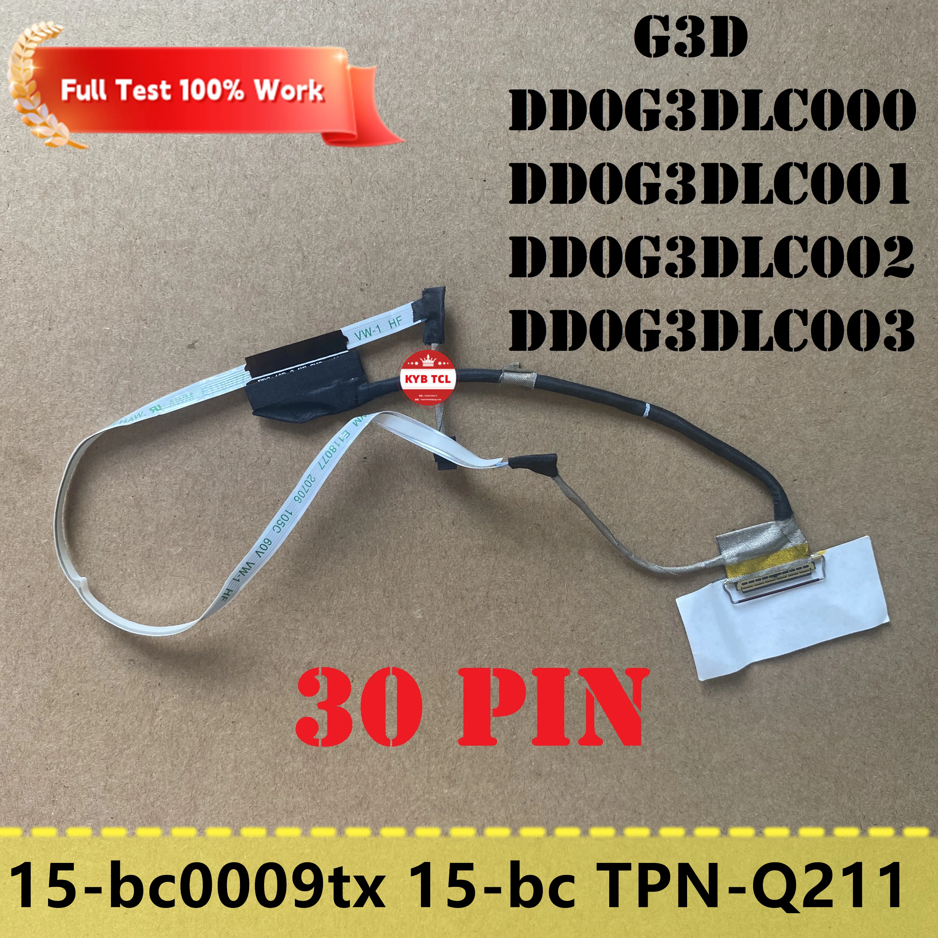 ЖК-дисплей для ноутбука, LVDS, видео кабель для экрана/дисплея G3D DD0G3DLC000 DD0G3DLC001 DD0G3DLC002 DD0G3DLC003 для HP 15-bc0009tx 15-bc, TPN-Q211
ЖК-дисплей для ноутбука, LVDS, видео кабель для экрана/дисплея G3D DD0G3DLC000 DD0G3DLC001 DD0G3DLC002 DD0G3DLC003 для HP 15-bc0009tx 15-bc, TPN-Q211
