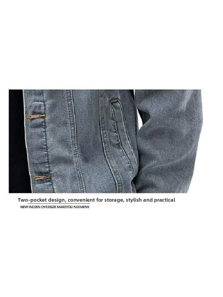 Свободная рабочая одежда в стиле ретро, мужская джинсовая куртка, весна-осень, Новое поступление, универсальная верхняя одежда, молодежная модная классическая одежда с воротником
Свободная рабочая одежда в стиле ретро, мужская джинсовая куртка, весна-осень, Новое поступление, универсальная верхняя одежда, молодежная модная классическая одежда с воротником