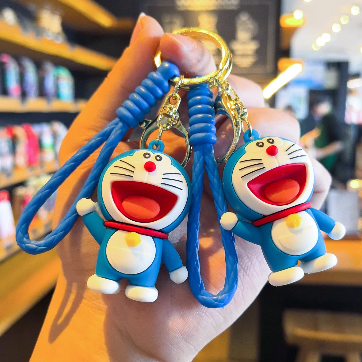 Summer Keychain Doll Doraemon Keychain Knitted Style Kawaii Cute Personalized Gifts Y2k Fashion Toys Anime Cartoon Frind
Summer Keychain Doll Doraemon Keychain Knitted Style Kawaii Cute Personalized Gifts Y2k Fashion Toys Anime Cartoon Frind